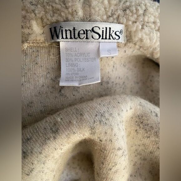 Wintersilks beige jacket size small - Picture 3 of 12